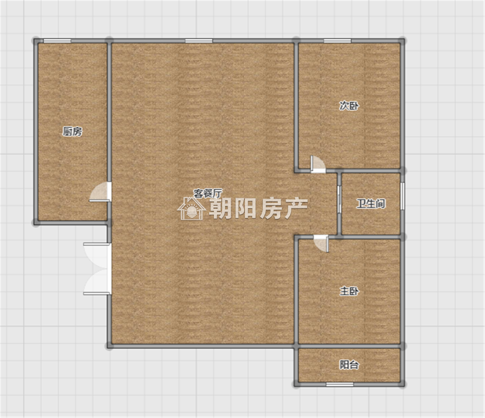 万达广场 92平 南向两室两厅 精装 学区房 随时看房