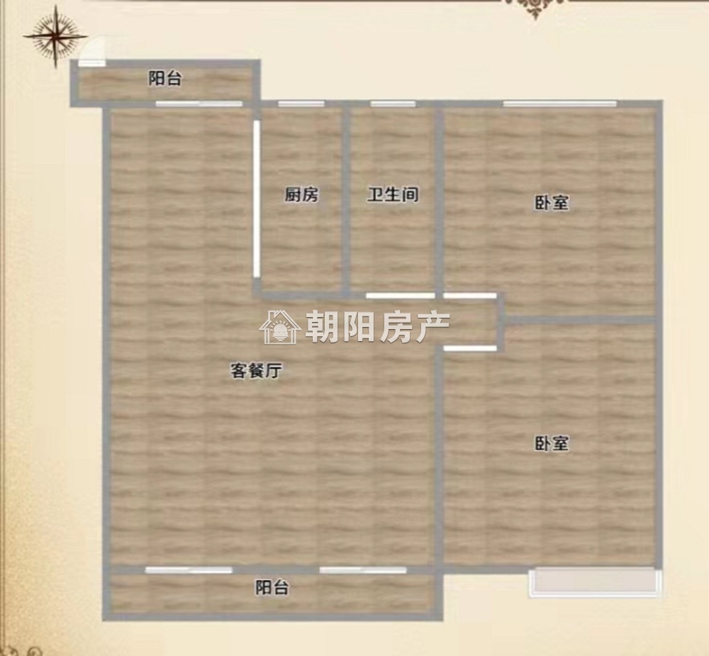 新城悦府三期 115平 南向三室二厅 学区房 随时看房