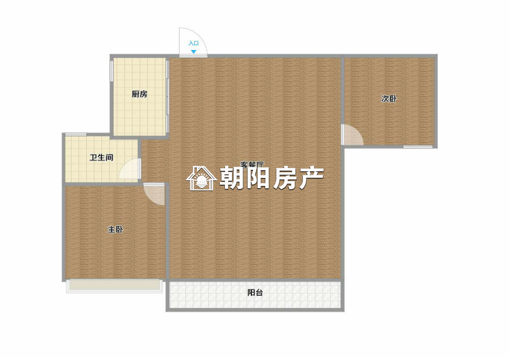 英伦联邦 100平 南向两居 满两年 学区房 简装