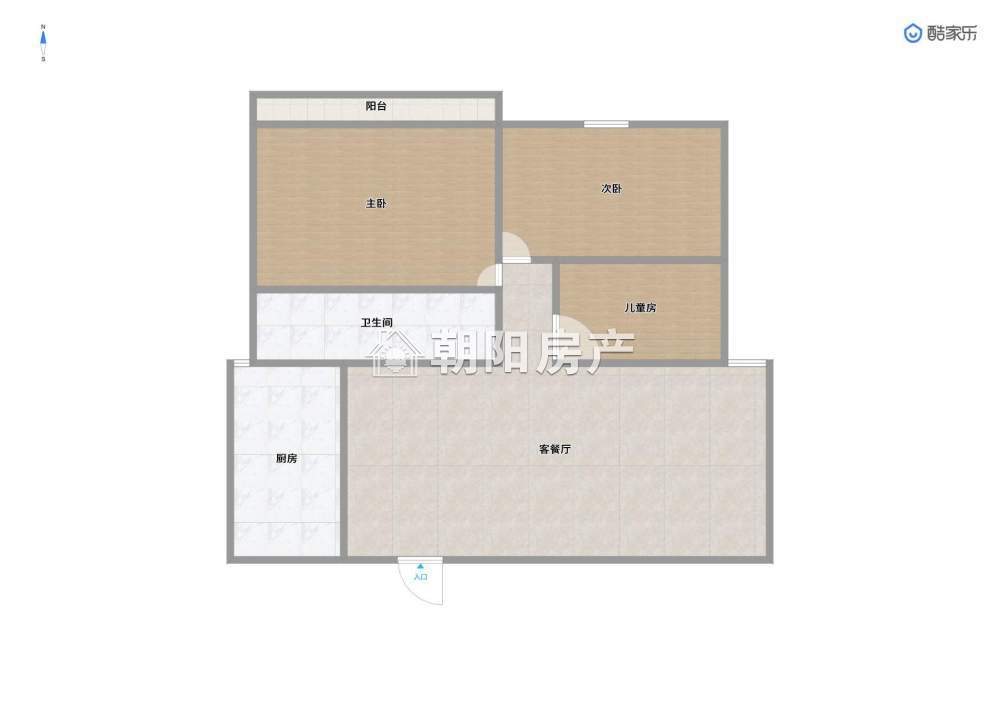 金地华府 93平 南向精装三室 满五唯一 学区房 高楼层采光好