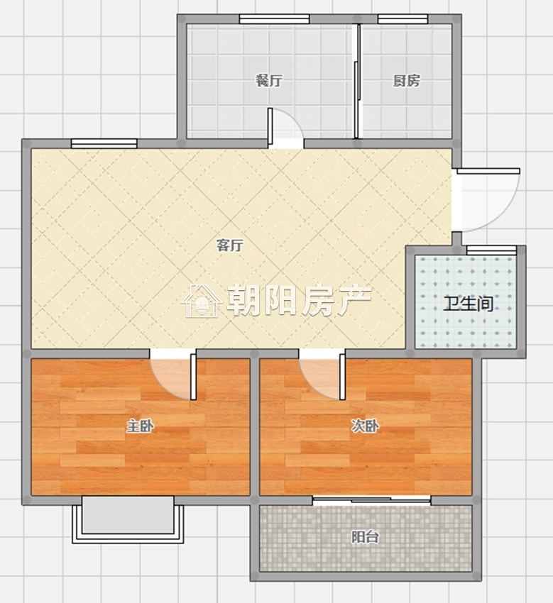 金丰易居三期 80平 南向两室一厅 精装 满两年 配套齐全