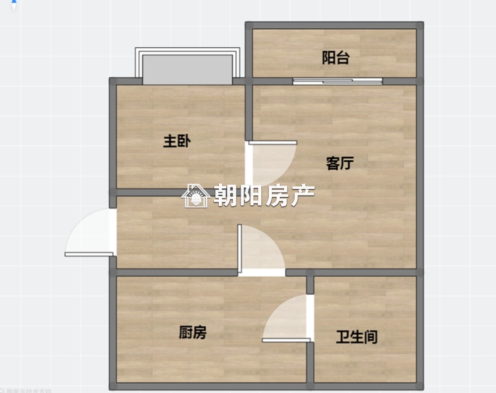 金地国际城 51平 南向精装一室一厅 配套齐全随时看房