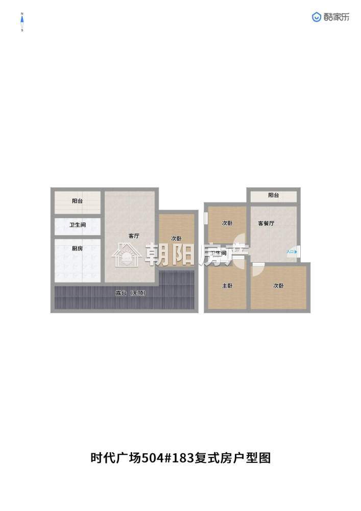 时代广场 186平 四室两厅两卫 满五唯一 精装学区房