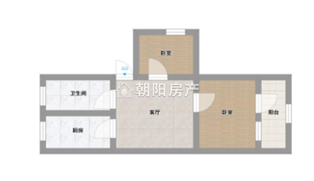 人民医院家属楼 49平 南向两室一厅 满两年 交通便利学区房