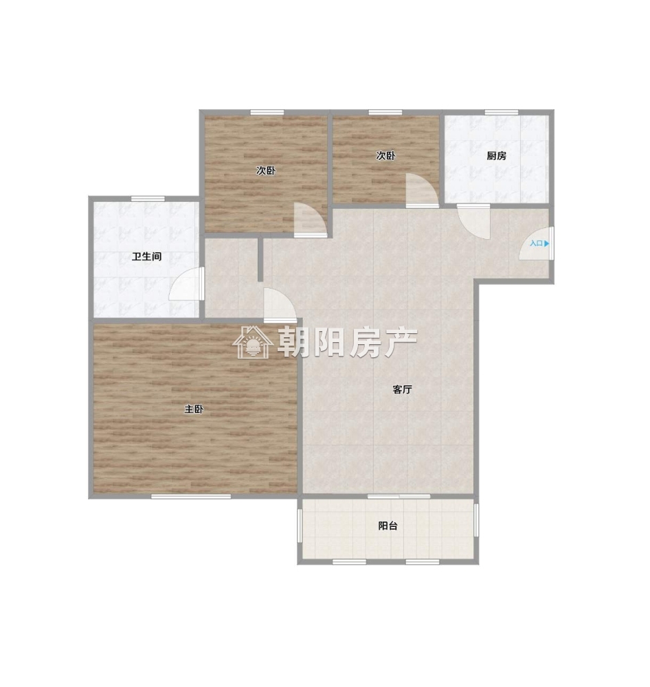香樟苑五期 100平 南向三室二厅 精装修 交通便利