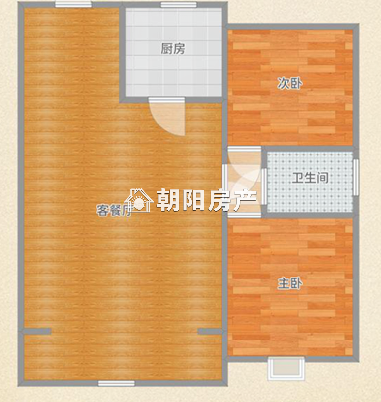 银鹭万树城 94平 南向两室两厅 精装 满两年 采光好