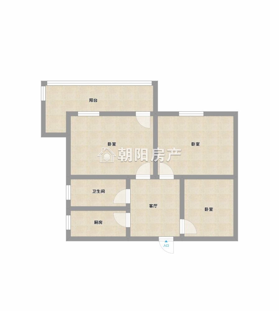 李咀孜淮矿村 66平 三室一厅 满两年 采光好随时看房