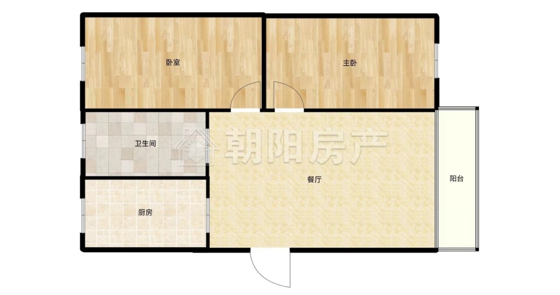 西城嘉园 84平 南向两室两厅 毛坯随时看房 单价1190元