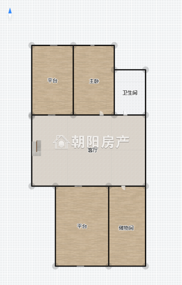 九龙岗建设村B区 121平 南向三室毛坯 高楼层采光好