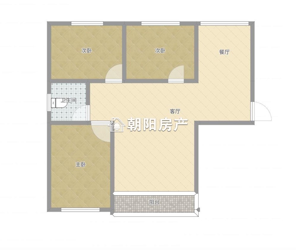 紫金苑 104平 朝南三室 5000元/平 满五唯一 学区房