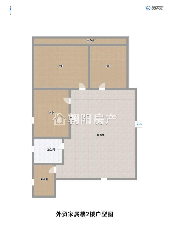 外贸家属楼 100平 南向三居 简装 交通便利 随时看房
