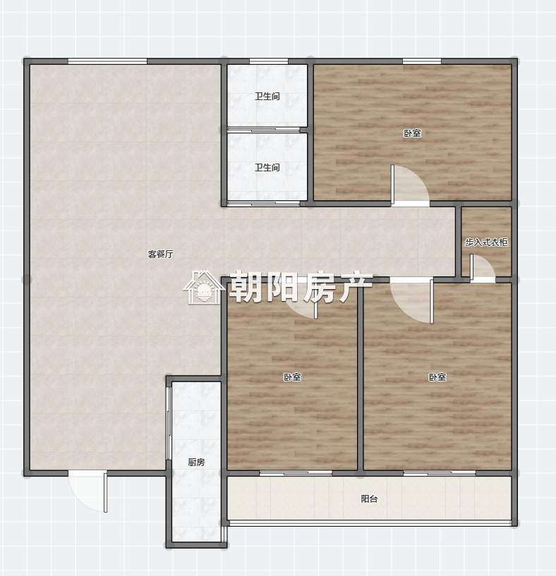 鑫诚花园 145平 三室二厅二卫双阳台 精装 满两年 学区房