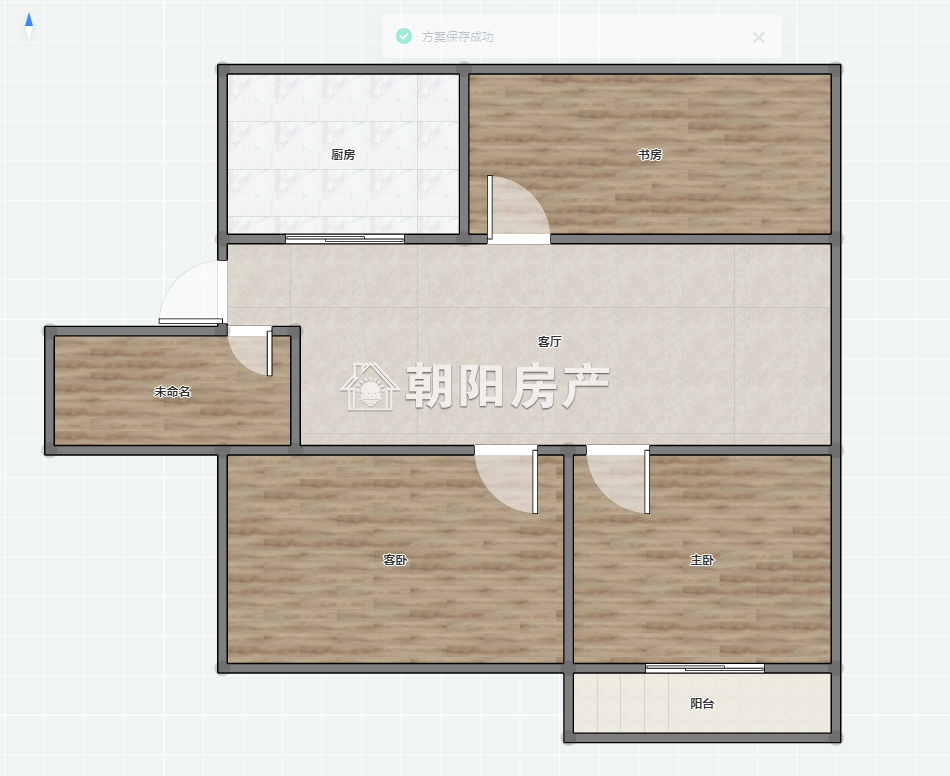 香港街 89平 南向三居 采光好 满五唯一