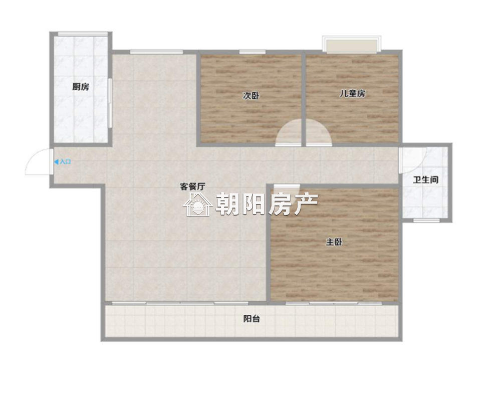 淮河新城三期 精装修边户3室2厅 出售 小区环境好