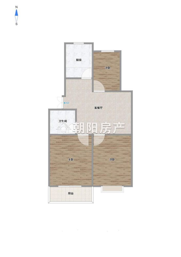 熙城熙园 79平 南向两室 满两年 交通便利