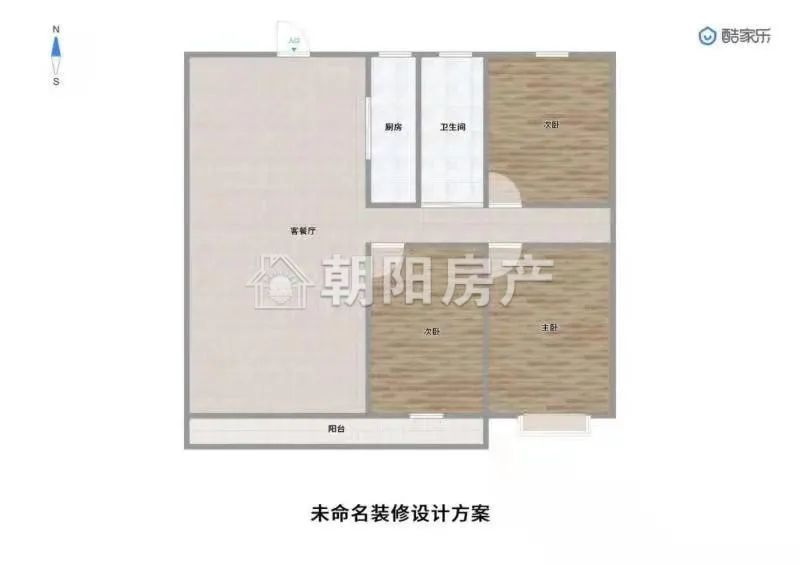 稻香花园二期 117平 朝南三室 交通便利 学区房
