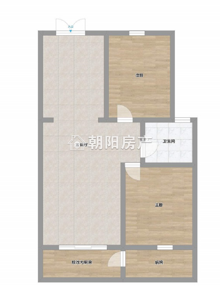 桂苑东区 95平 南向精装两居 2210元/平 采光好