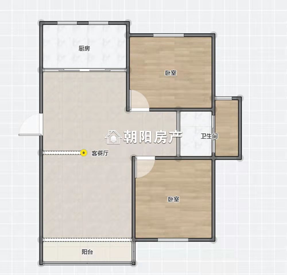 顺发泽润园二期 74平 朝南两室 采光好环境好 随时看房