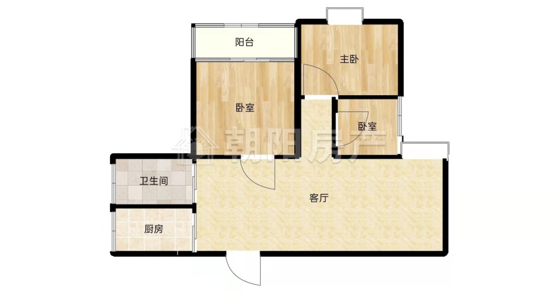鸿朗阳光城 95平 南向三室 中楼层 学区房 交通便利 随时看房