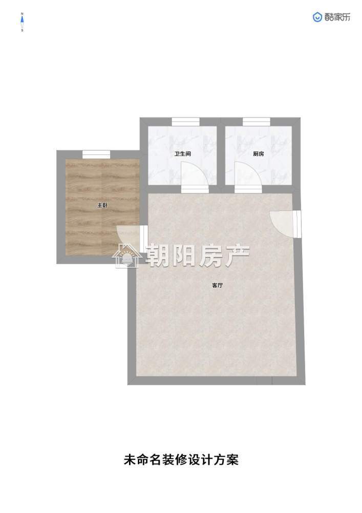 百货大楼 55平 朝南一室一厅 交通便利 学区房