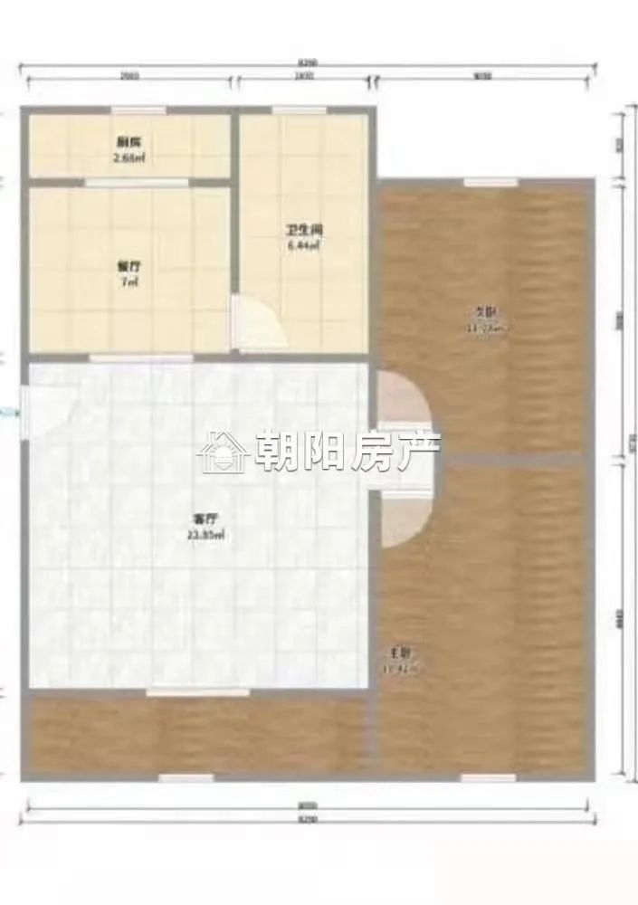 寿滨小区 80平 南向两居 学区房 毛坯