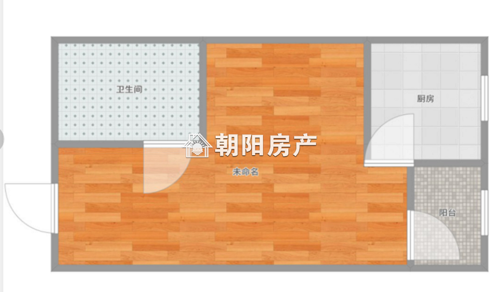 万达广场 39平 精装一室一厅 免税满二 采光好