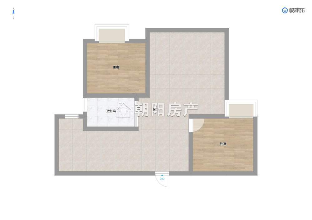 八里塘安置小区 78平 南向两室两厅 交通便利 学区房
