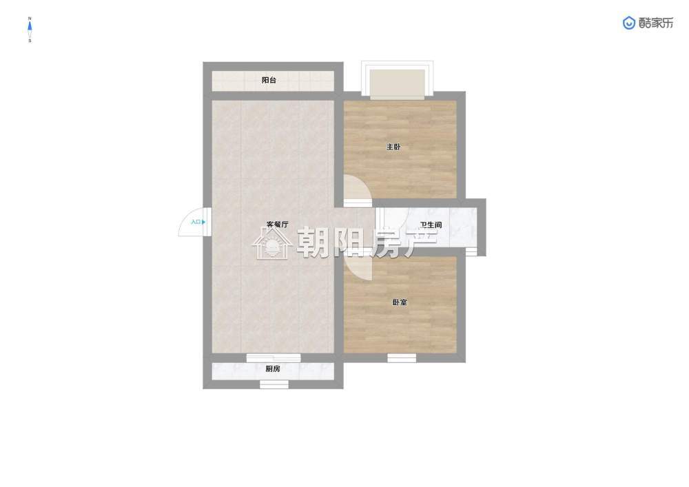 润地桂花园 97平 精装南向两居 满两年 交通便利