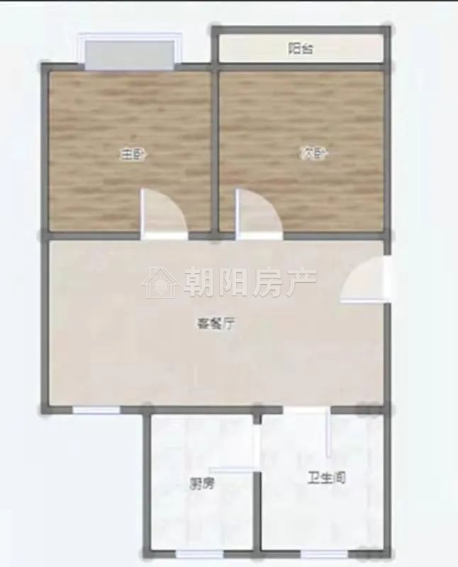 桂园小区 108平 南向精装两居 交通便利 采光好