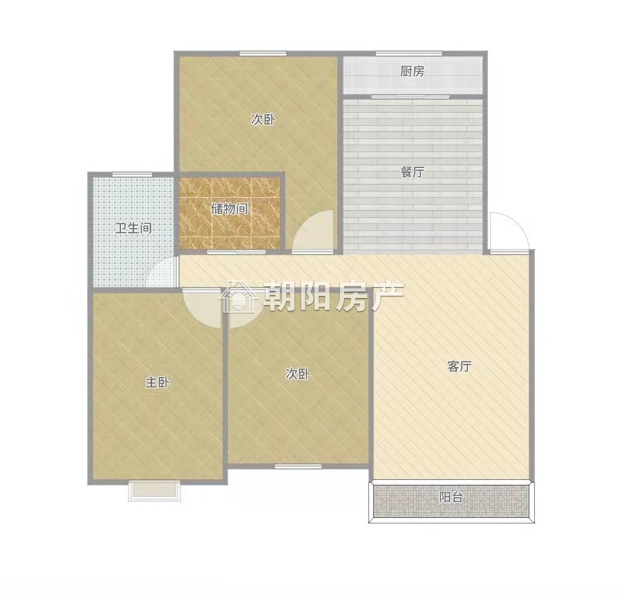 寿滨小区二期 114平 南向三室二厅 学区房 交通便利 高楼层采光好