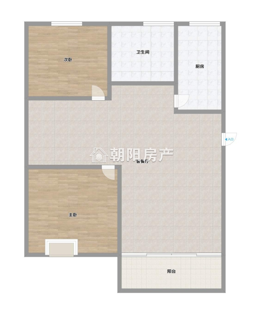 南山村C2 89平 南向三居采光好 矿一学区 随时看房