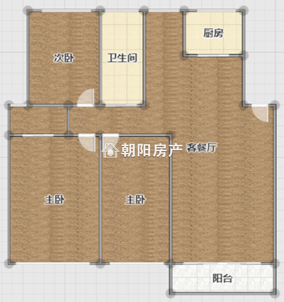 淮河公馆 99平 南向三室普装 满五唯一 随时看房