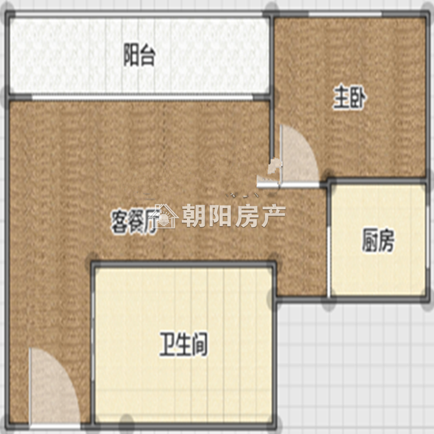 西湖天地 57平 精装一室 学区房 免税 随时看房