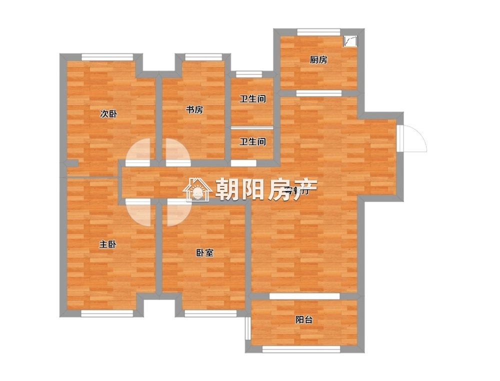 东昌庭院 120平 南向四室精装 学区房 交通便利 配套齐全