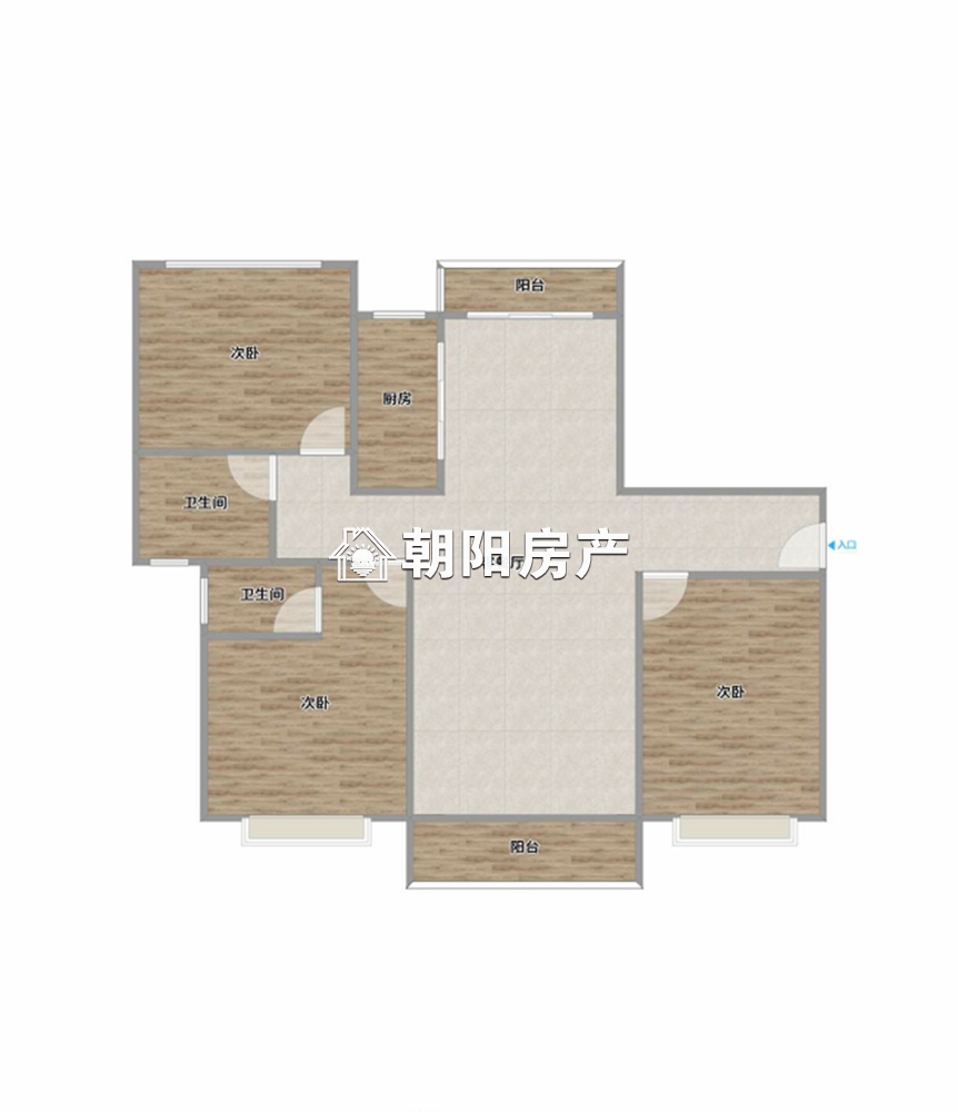 百川状元壹号 109平 南向三室 学区房 配套齐全