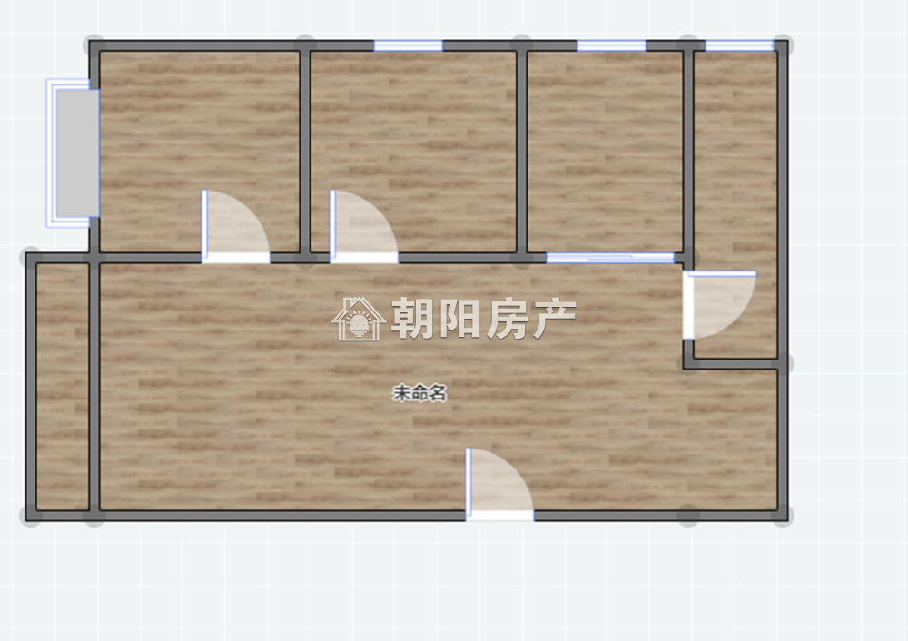 锦绣东苑 117平 南向两居 1994元/平 学区房