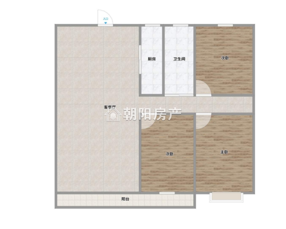 顺景天城三期睿园 112平 南向三室毛坯 学区房 交通便利