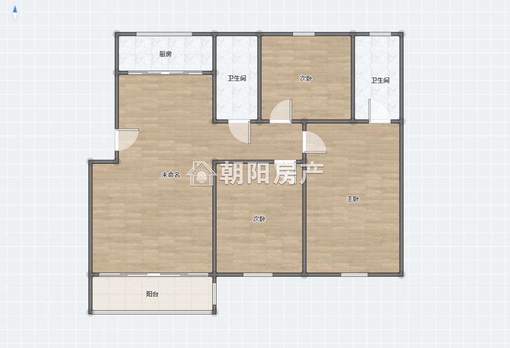 瀚城一期 117平 朝南精装三室 交通便利 单价3735