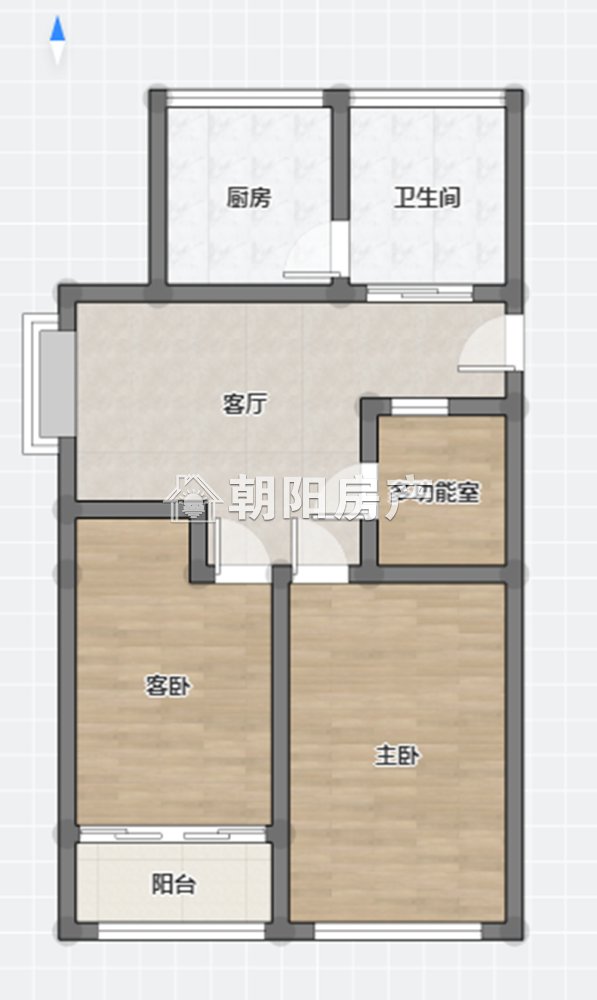 香港街 82平 南向精装三室 交通便利