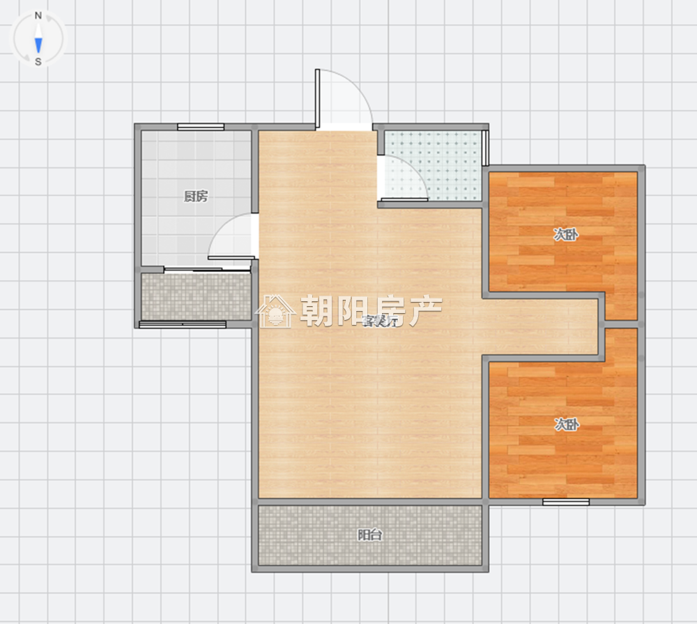 英伦联邦 100平 朝南两室简装 4200元/平 学区房