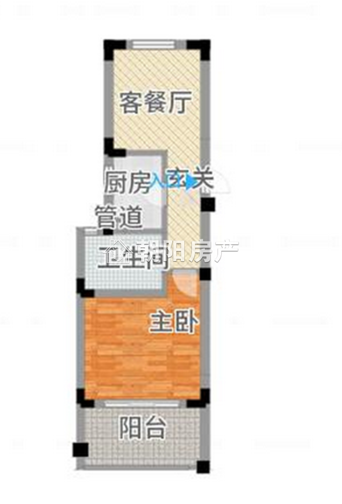 晟地绿园 52平 南向精装一居 学区交通便利 随时看房