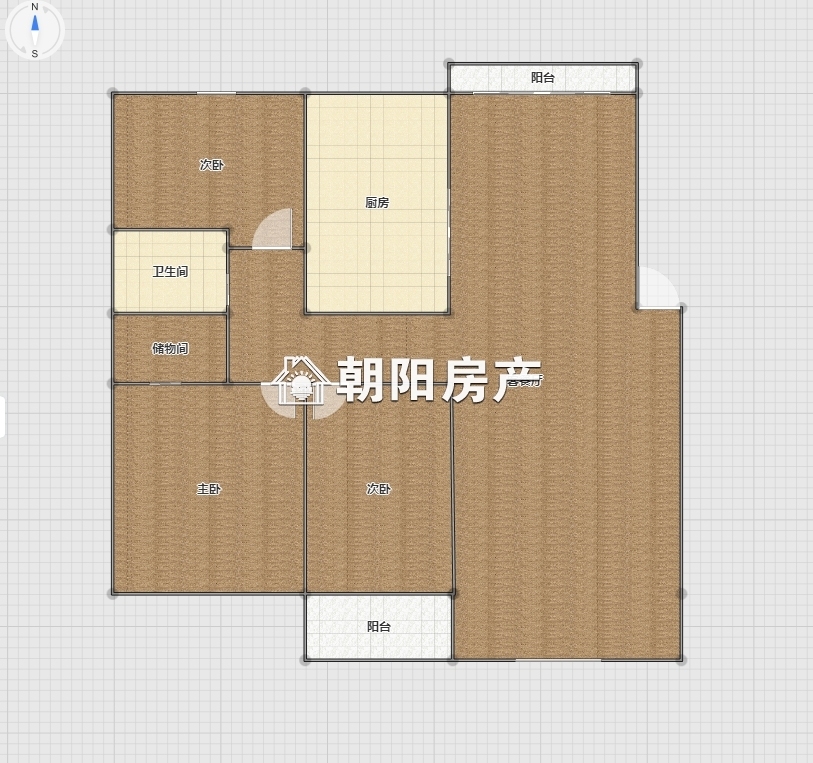 淮河新城一期 135平 朝南大三居 满五唯一 学区房