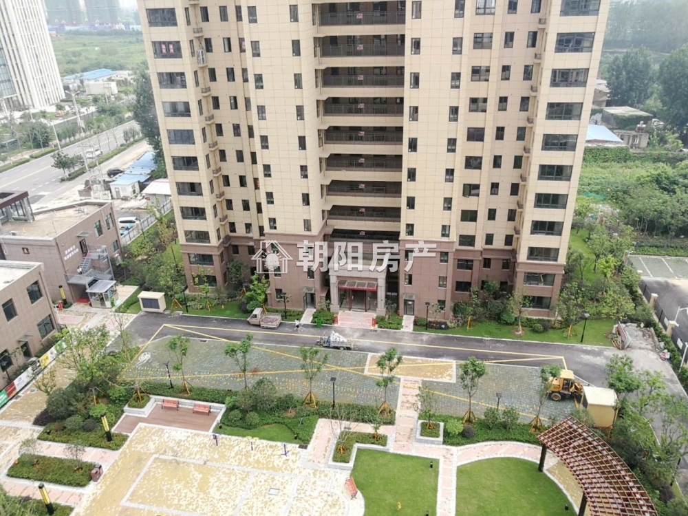 富力公馆 109平 南向三室 毛坯 配套齐全 购物便捷