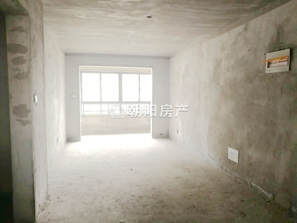 富力公馆 109平 南向三室 毛坯 配套齐全 购物便捷