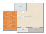上东锦城精装修一室一厅学区房出售