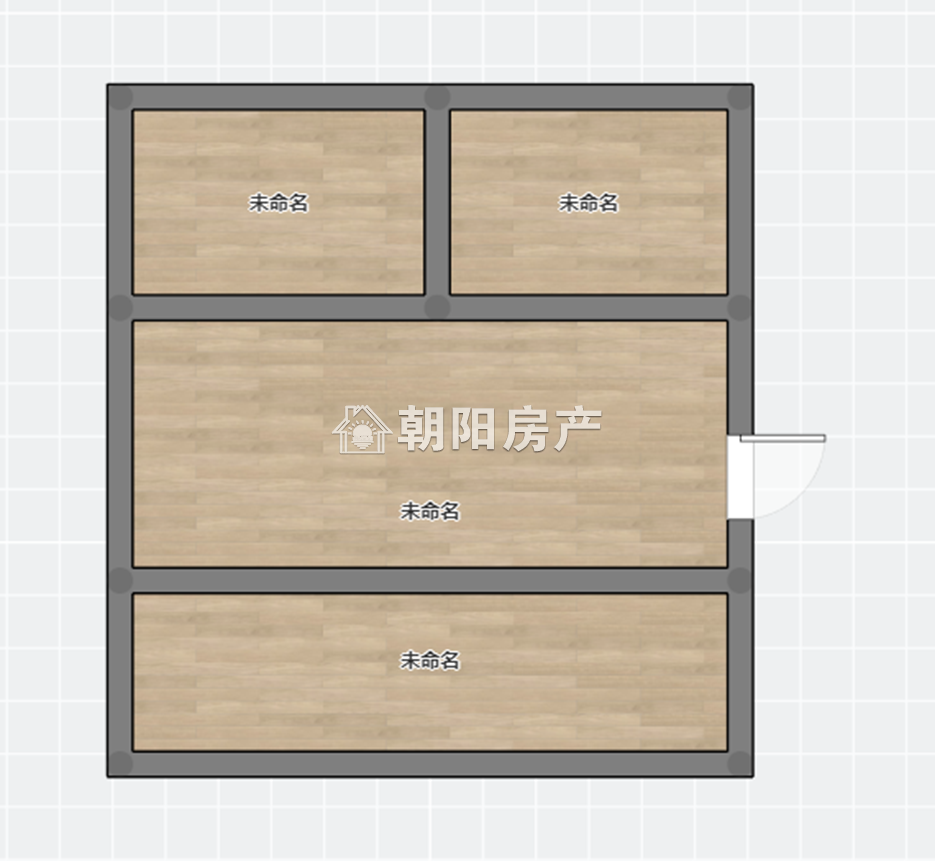 民生小区 99平 南向大三居 学区房 单价1600元