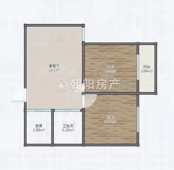 稻香花园二期 90平 南向两室 交通便利 学区房