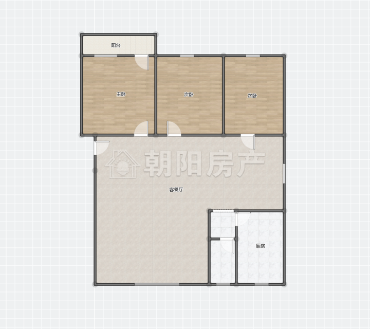 龙泉山庄 3室2厅 精装 十八小本部 实验中学 学区未用 南北通透采光好_10