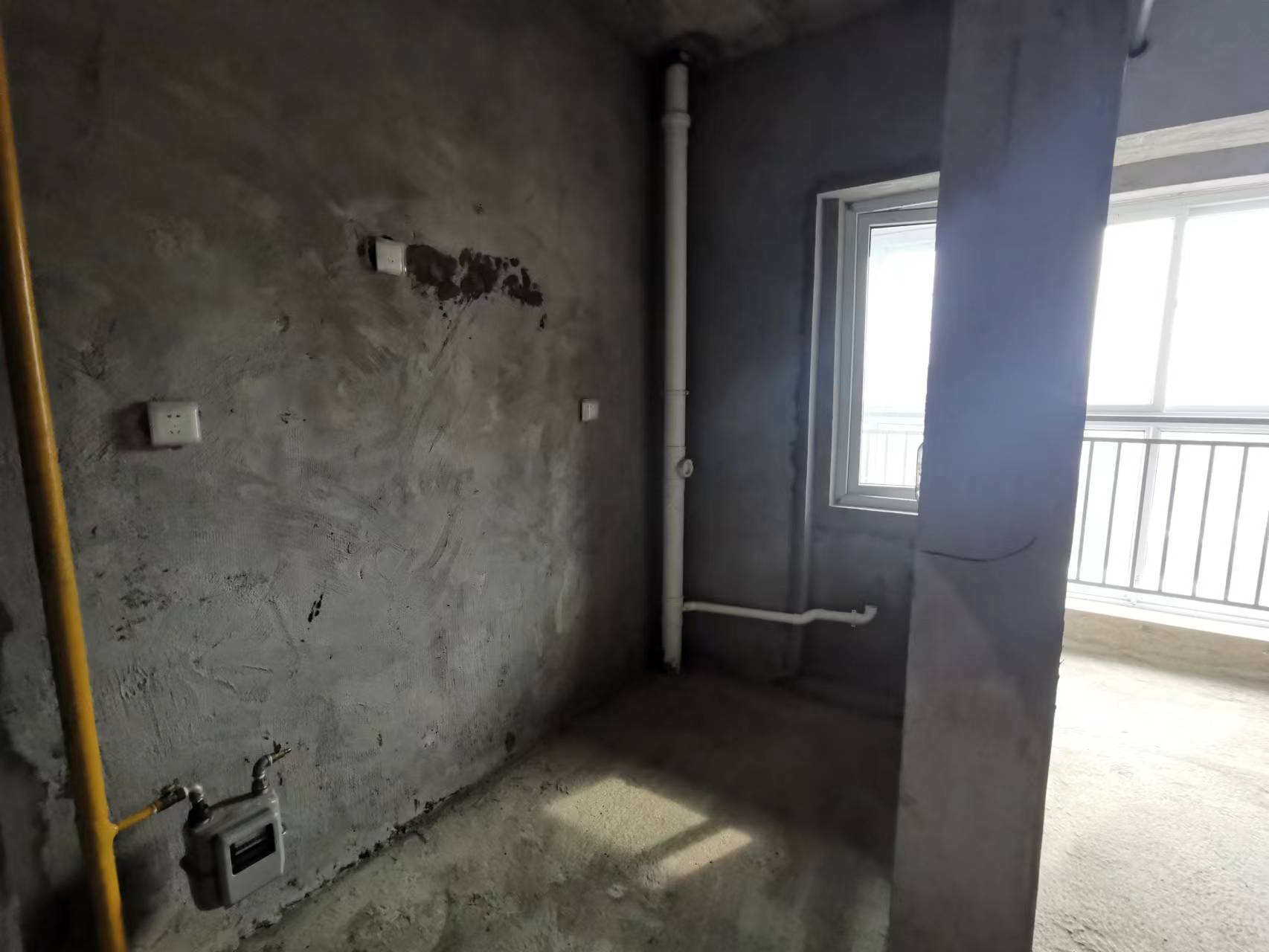 萬達60平毛坯住宅公寓出售_5