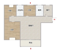 西湖春天精装2室2厅诚心出售